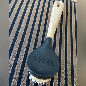 Lodge for cast iron pan scrub brush kitchen cleaning tool